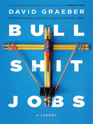 cover image of Bullshit Jobs: a Theory